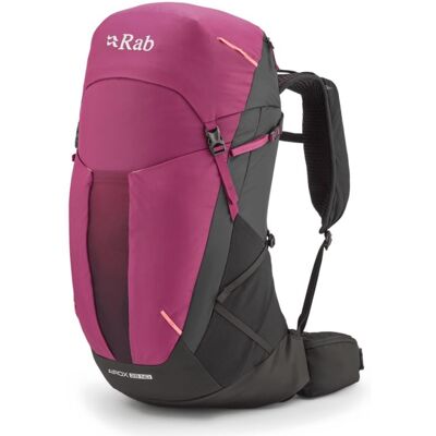 Sac à dos de randonnée RAB Airox 28ND (Mulberry/Black) S/M - Publicité Sac à dos de randonnée RAB Airox 28ND (Mulberry/Black) S/M - Publicité