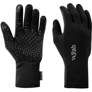 Gants Rab Power Stretch Contact Grip Glove (Black) M - Publicité Gants Rab Power Stretch Contact Grip Glove (Black) M - Publicité