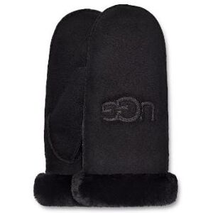 Mouffles SHEARLING UGG EMBROIDER MITTEN (noir) femme L/XL - Publicité Mouffles SHEARLING UGG EMBROIDER MITTEN (noir) femme L/XL - Publicité