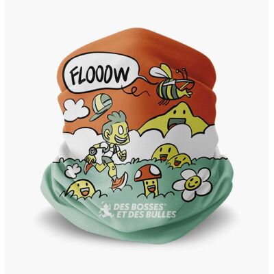Foulard BV SPORT DBDB FLOWW TU - Publicité Foulard BV SPORT DBDB FLOWW TU - Publicité