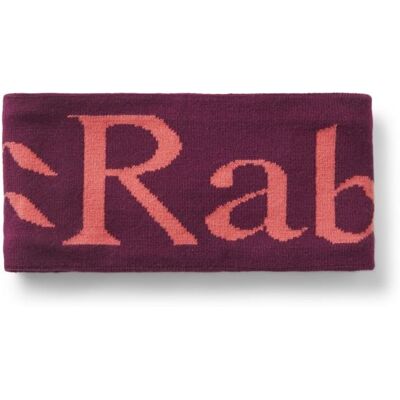 Bandeau RAB Knitted Logo Headband (Mulberry/Hibiscus) ONE - Publicité Bandeau RAB Knitted Logo Headband (Mulberry/Hibiscus) ONE - Publicité