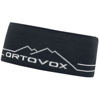 Bandeau ORTOVOX PEAK HEADBAND (black raven) unisex - Publicité Bandeau ORTOVOX PEAK HEADBAND (black raven) unisex - Publicité