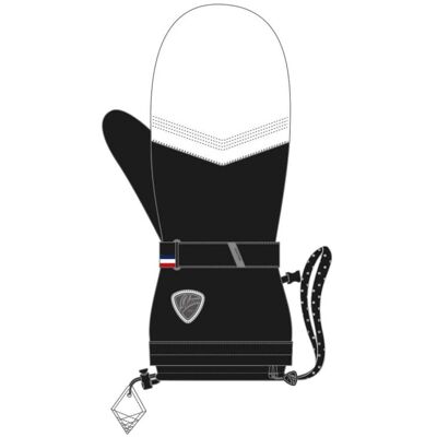 Moufles ski Racer MELY4 (Black/White) Femme 6 5 - Publicité Moufles ski Racer MELY4 (Black/White) Femme 6 5 - Publicité