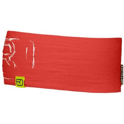 Bandeau ORTOVOX 120 Tec Logo Headband (coral) unisex - Publicité Bandeau ORTOVOX 120 Tec Logo Headband (coral) unisex - Publicité