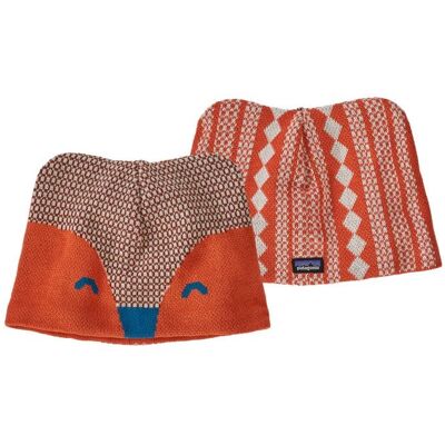Bonnet réversible PATAGONIA Baby Animal Friends Beanie (Beanie Fox: Henna Brown) bébé 6M - Publicité Bonnet réversible PATAGONIA Baby Animal Friends Beanie (Beanie Fox: Henna Brown) bébé 6M - Publicité