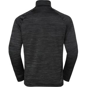 Pull ODLO Mid layer 1/2 zip ESSENTIAL THERMAL (black melange) homme S - Publicité Pull ODLO Mid layer 1/2 zip ESSENTIAL THERMAL (black melange) homme S - Publicité