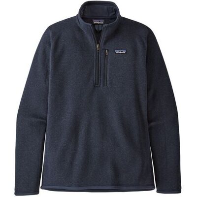 Pull PATAGONIA Better Sweater 1/4 Zip (New Navy) homme M - Publicité Pull PATAGONIA Better Sweater 1/4 Zip (New Navy) homme M - Publicité