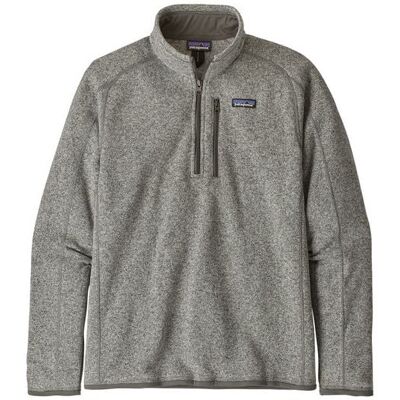 Pull PATAGONIA Better Sweater 1/4 Zip (stonewash) homme XXL - Publicité Pull PATAGONIA Better Sweater 1/4 Zip (stonewash) homme XXL - Publicité