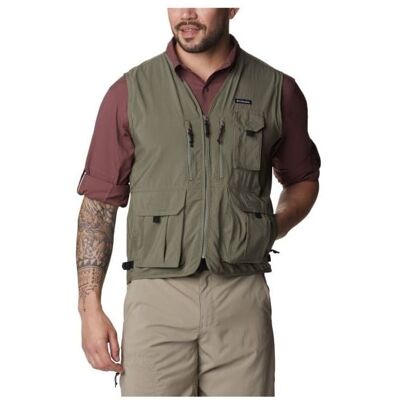 Gilet sans manches COLUMBIA Silver Ridge Utility Vest (Stone Green) Homme M - Publicité Gilet sans manches COLUMBIA Silver Ridge Utility Vest (Stone Green) Homme M - Publicité