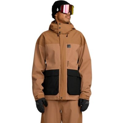 Veste de snowboard VOLCOM KLEVELAND JACKET (TERRA BROWN) Homme S - Publicité Veste de snowboard VOLCOM KLEVELAND JACKET (TERRA BROWN) Homme S - Publicité