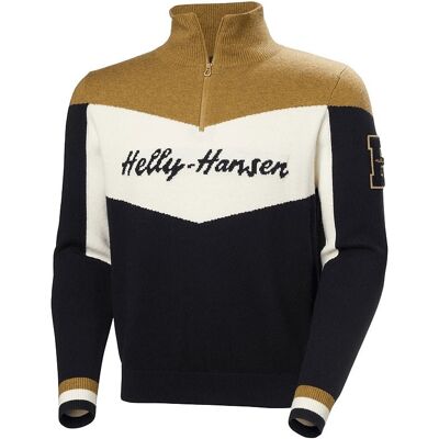 Pull rétro HELLY HANSEN APRES KNITTED SWEATER (Black) homme M - Publicité Pull rétro HELLY HANSEN APRES KNITTED SWEATER (Black) homme M - Publicité