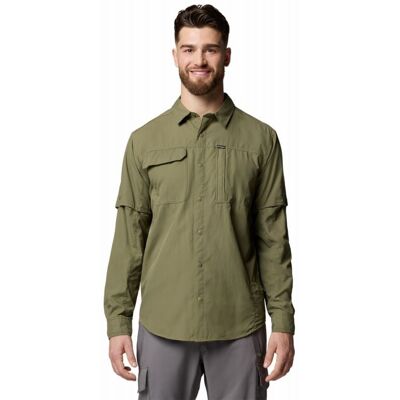 Chemise COLUMBIA Skien Valley Long Sleeve Shirt (Stone Green) Homme L - Publicité Chemise COLUMBIA Skien Valley Long Sleeve Shirt (Stone Green) Homme L - Publicité
