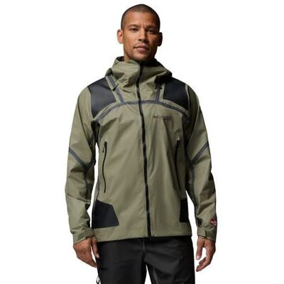 Veste imperméable COLUMBIA Whistler Peak (Stone Green) Homme XXL - Publicité Veste imperméable COLUMBIA Whistler Peak (Stone Green) Homme XXL - Publicité