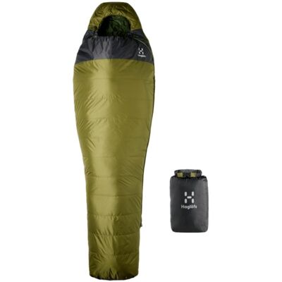 Haglöfs Scand Down +5 170L - Sac de couchage - Vert olive/magnétite - Publicité Haglöfs Scand Down +5 170L - Sac de couchage - Vert olive/magnétite - Publicité