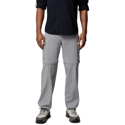 Columbia Pantalon de Randonnée Convertible Silver Ridge Elite (Stone Green) Homme L (36 US) - Publicité Columbia Pantalon de Randonnée Convertible Silver Ridge Elite (Stone Green) Homme L (36 US) - Publicité