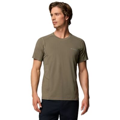 Tee-shirt COLUMBIA Diamond Peak Pro (Stone Green) Homme XL - Publicité Tee-shirt COLUMBIA Diamond Peak Pro (Stone Green) Homme XL - Publicité
