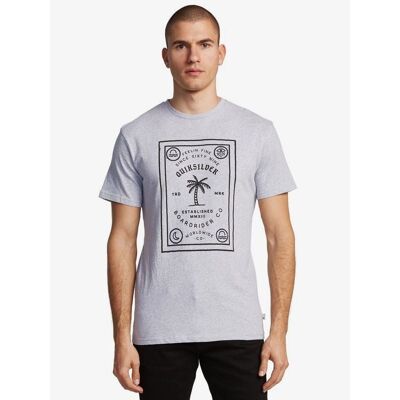 T-shirt QUIKSILVER Bad Liar Ss (Micro Chip Heather) Homme XL - Publicité T-shirt QUIKSILVER Bad Liar Ss (Micro Chip Heather) Homme XL - Publicité