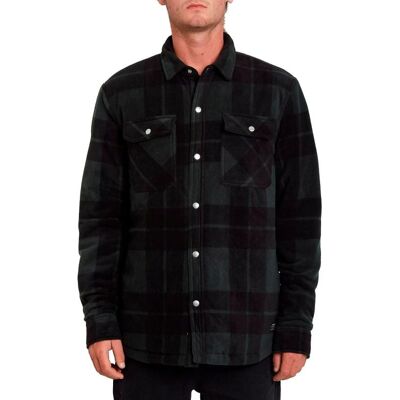 Surchemise VOLCOM Bowered Fleece LS (NAVY) homme S - Publicité Surchemise VOLCOM Bowered Fleece LS (NAVY) homme S - Publicité