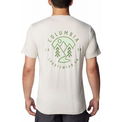 Tee-shirt COLUMBIA Kwick Hike Back Graphic (Dark Stone, Naturally Boundless) Homme L - Publicité Tee-shirt COLUMBIA Kwick Hike Back Graphic (Dark Stone, Naturally Boundless) Homme L - Publicité
