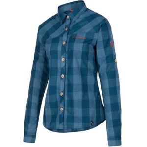 La Sportiva Chemise Andes LS Shirt W (Storm Blue/Cherry Tomato) Femme S - Publicité La Sportiva Chemise Andes LS Shirt W (Storm Blue/Cherry Tomato) Femme S - Publicité