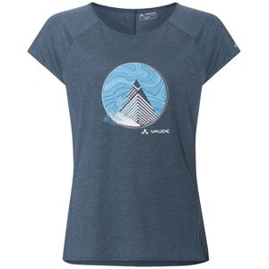 T-shirt VAUDE Tekoa II (dark sea uni) femme 36 - Publicité T-shirt VAUDE Tekoa II (dark sea uni) femme 36 - Publicité