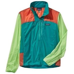 Sweat PATAGONIA W's Houdini Stash 1/2 Zip P/O (Subtidal Blue) Femme S - Publicité Sweat PATAGONIA W's Houdini Stash 1/2 Zip P/O (Subtidal Blue) Femme S - Publicité