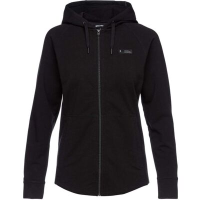 Black Diamond Sweat W MOUNTAIN TRANSPARENCY FZ HDY Black XS - Publicité Black Diamond Sweat W MOUNTAIN TRANSPARENCY FZ HDY Black XS - Publicité