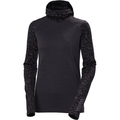 Sweat a capuche HELLY HANSEN W LIFA MERINO MIDW BLC HOODIE (BLACK GRAPE ARC REFLECT AO) femme L - Publicité Sweat a capuche HELLY HANSEN W LIFA MERINO MIDW BLC HOODIE (BLACK GRAPE ARC REFLECT AO) femme L - Publicité