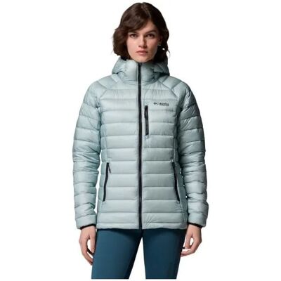 Doudoune COLUMBIA Arctic Crest Down Hooded Jacket (Crushed Blue) Femme S - Publicité Doudoune COLUMBIA Arctic Crest Down Hooded Jacket (Crushed Blue) Femme S - Publicité