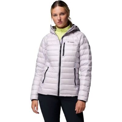 Doudoune COLUMBIA Arctic Crest Down Hooded Jacket (Lavender Pearl) Femme XL - Publicité Doudoune COLUMBIA Arctic Crest Down Hooded Jacket (Lavender Pearl) Femme XL - Publicité