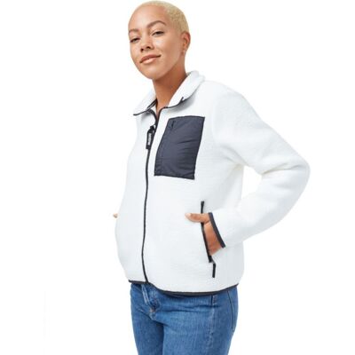 Veste polaire Tentree Ecoloft Zip (Elm White) femme XS - Publicité Veste polaire Tentree Ecoloft Zip (Elm White) femme XS - Publicité