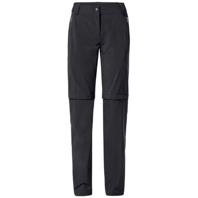 Pantalon de randonnée convertible VAUDE Farley Stretch ZO T-zip Pants II (black) femme 34-long - Publicité Pantalon de randonnée convertible VAUDE Farley Stretch ZO T-zip Pants II (black) femme 34-long - Publicité