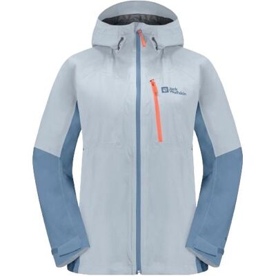 Veste imperméable Jack Wolfskin Eagle Peak 2L - Bleu doux - XS - Publicité Veste imperméable Jack Wolfskin Eagle Peak 2L - Bleu doux - XS - Publicité
