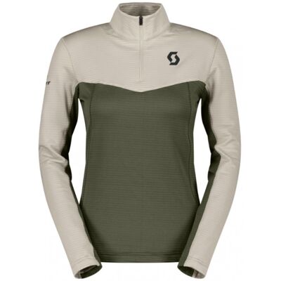 Scott Beige Oliv Midlayer - Fleece Léger - Publicité Scott Beige Oliv Midlayer - Fleece Léger - Publicité