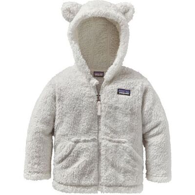 Polaire PATAGONIA Furry Friends Hoody (Birch White) enfant 4T - Publicité Polaire PATAGONIA Furry Friends Hoody (Birch White) enfant 4T - Publicité