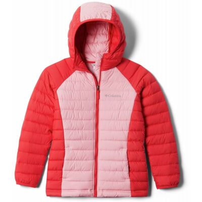 Doudoune à capuche COLUMBIA Girls Powder Lite (Red Lily, Pink) fille L - Publicité Doudoune à capuche COLUMBIA Girls Powder Lite (Red Lily, Pink) fille L - Publicité