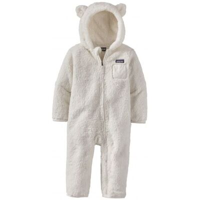 Combinaison polaire PATAGONIA Baby Furry Friends Bunting (Birch White) bébé 18M - Publicité Combinaison polaire PATAGONIA Baby Furry Friends Bunting (Birch White) bébé 18M - Publicité