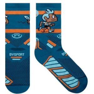 Chaussettes de trail running BV SPORT SOCQUETTE TRAIL ULTRA.2 COLLECTOR "DBDB" BEEBEER (BLEU) 39-41 - Publicité Chaussettes de trail running BV SPORT SOCQUETTE TRAIL ULTRA.2 COLLECTOR "DBDB" BEEBEER (BLEU) 39-41 - Publicité