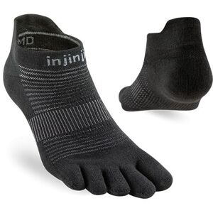 Chaussettes de running à doigts INJINJI Run Lightweight No-Show (Black) Mixte 37-40 - Publicité Chaussettes de running à doigts INJINJI Run Lightweight No-Show (Black) Mixte 37-40 - Publicité