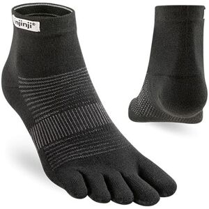 Chaussettes de running à doigts INJINJI Run Lightweight Mini-Crew (Black) L - Publicité Chaussettes de running à doigts INJINJI Run Lightweight Mini-Crew (Black) L - Publicité