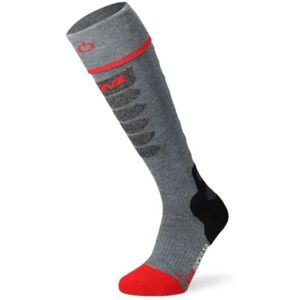 Chaussette de ski chauffantes LENZ heat sock 5.1 toe cap slim fit (grise/rouge) - Mixte 35-38 - Publicité Chaussette de ski chauffantes LENZ heat sock 5.1 toe cap slim fit (grise/rouge) - Mixte 35-38 - Publicité