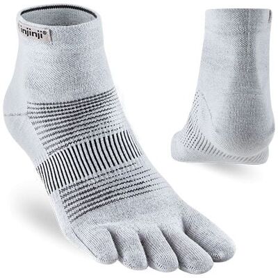 Chaussettes de running à doigts INJINJI Run Lightweight Mini-Crew (Gray) L - Publicité Chaussettes de running à doigts INJINJI Run Lightweight Mini-Crew (Gray) L - Publicité