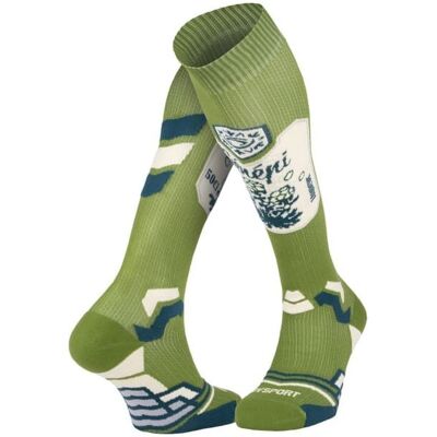 Chaussettes de ski BV SPORT SLIDE ELITE.2 COLLECTOR (GENEPI) Mixte 36-38 - Publicité Chaussettes de ski BV SPORT SLIDE ELITE.2 COLLECTOR (GENEPI) Mixte 36-38 - Publicité