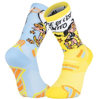 Chaussettes de trail BV SPORT TRAIL ULTRA.2 COLLECTOR "DBDB" RAVITO 36-38 - Publicité Chaussettes de trail BV SPORT TRAIL ULTRA.2 COLLECTOR "DBDB" RAVITO 36-38 - Publicité