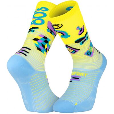 Chaussettes running BV SPORT RUN MARATHON.2 COLLECTOR 80s 45-47 - Publicité Chaussettes running BV SPORT RUN MARATHON.2 COLLECTOR 80s 45-47 - Publicité