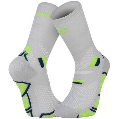 Chaussettes BV SPORT TRAIL ULTRA.2 "HIGH" (GRIS/LIME) Mixte 36-38 - Publicité Chaussettes BV SPORT TRAIL ULTRA.2 "HIGH" (GRIS/LIME) Mixte 36-38 - Publicité