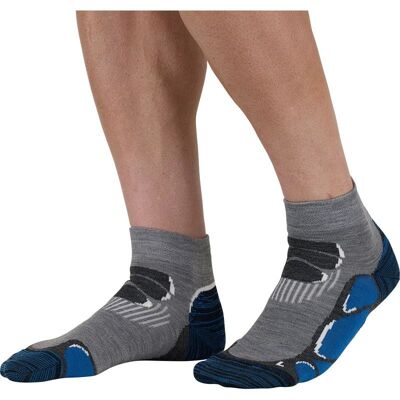 Chaussettes de randonnée MONNET TREK BASSE EXTRA LIGHT (Bleu) 39-40 - Publicité Chaussettes de randonnée MONNET TREK BASSE EXTRA LIGHT (Bleu) 39-40 - Publicité