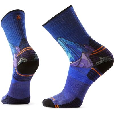 Chaussettes de randonnée SMARTWOOL Hike Targeted Cushion Mountain Myth Print (DEEP NAVY) 42-45 - Publicité Chaussettes de randonnée SMARTWOOL Hike Targeted Cushion Mountain Myth Print (DEEP NAVY) 42-45 - Publicité