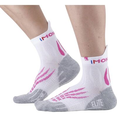 Chaussettes de trail/running Monnet Run Elite (BLANC ROSE) 37-38 - Publicité Chaussettes de trail/running Monnet Run Elite (BLANC ROSE) 37-38 - Publicité