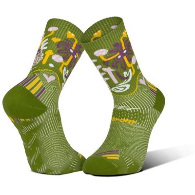 Chaussettes Run BV Sport Collector "nhobi" (Abacaxi Kaki) 36-38 - Publicité Chaussettes Run BV Sport Collector "nhobi" (Abacaxi Kaki) 36-38 - Publicité